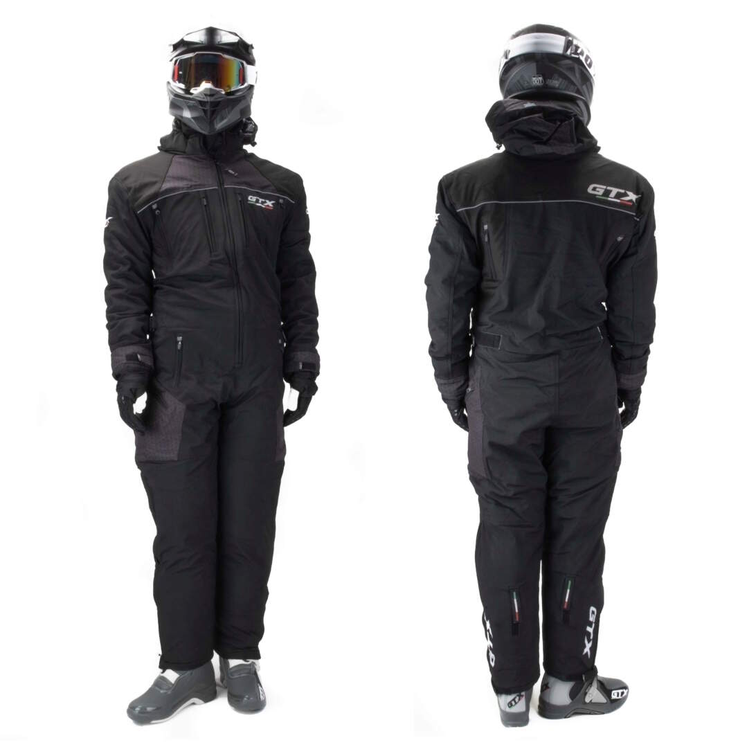 Комбинезон для снегохода GTX №4 black (текстиль) (L)