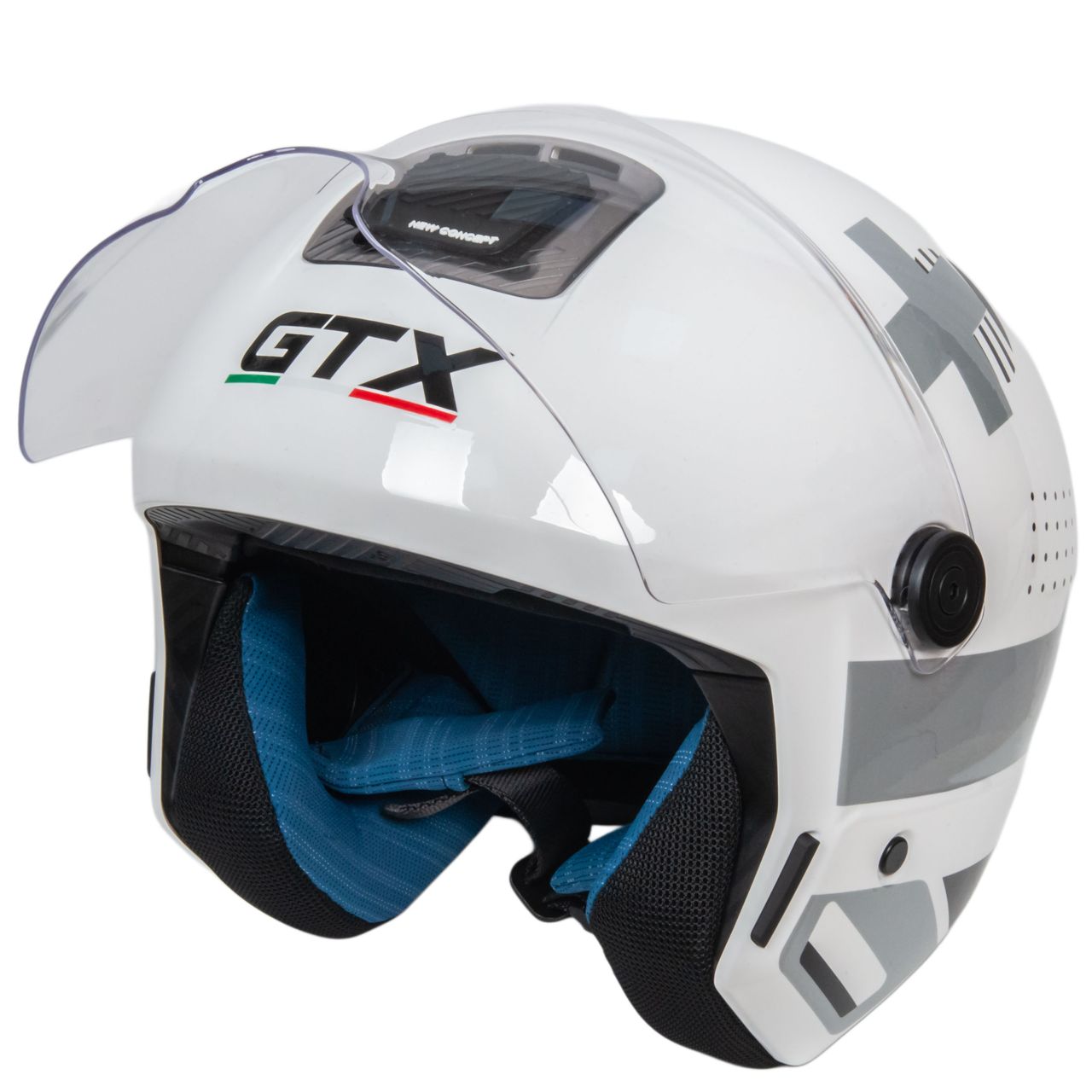 Шлем мото открытый GTX NE02 №3 (M)