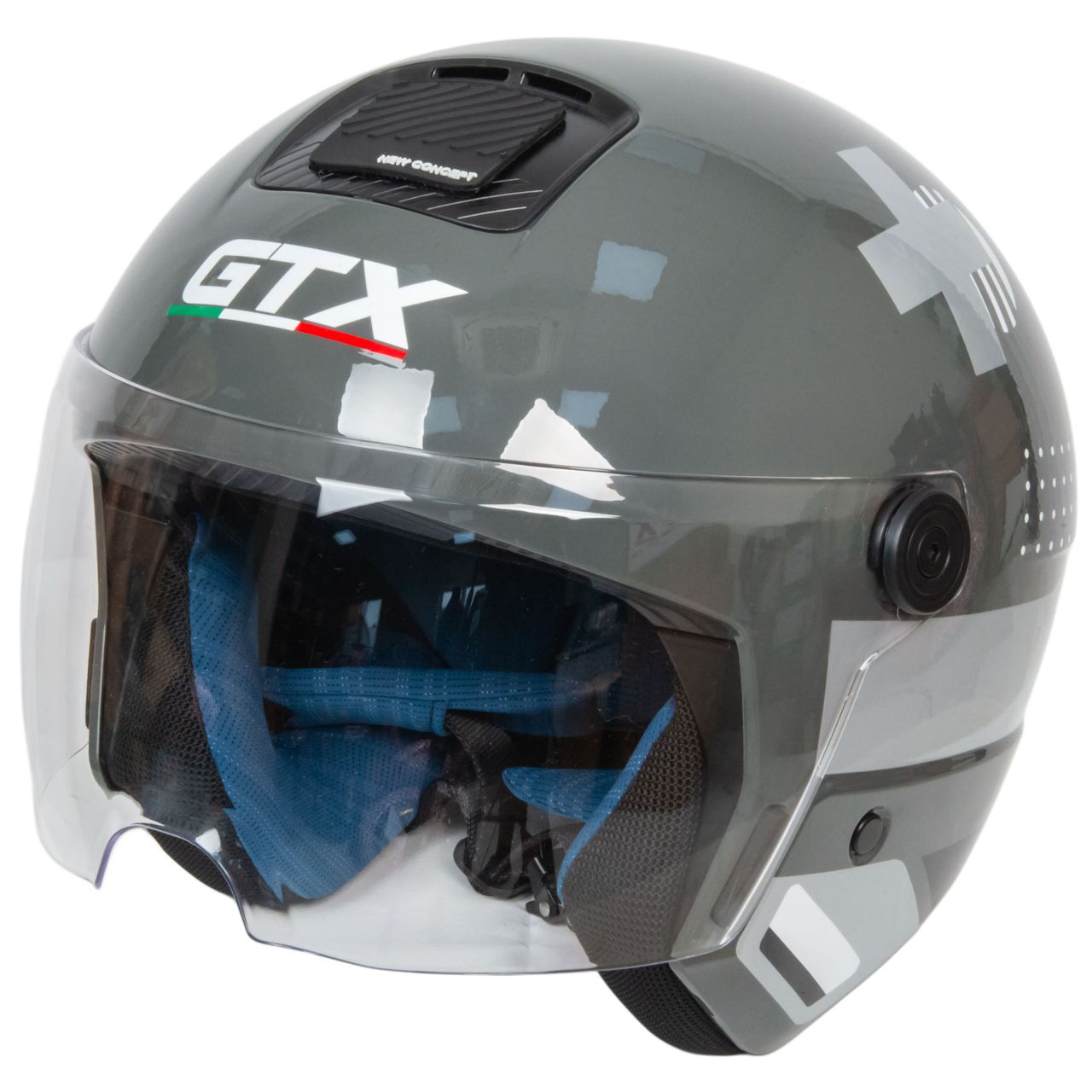 Шлем мото открытый GTX NE02 №2 (S)